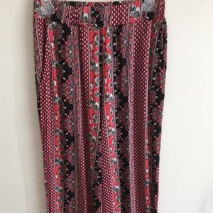 Wide leg pants